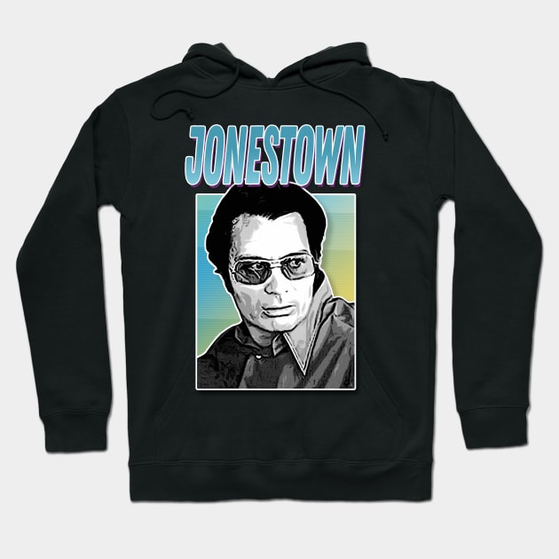 Reverend Jim Jones/Jonestown Massacre Aesthetic Tribute Design Hoodie by DankFutura